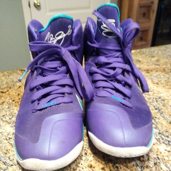 Nike LeBron Summit 2012 Lake Hornets Purple Basketball Men\'s US 9 469764-500 main image 4